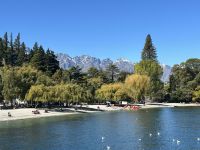 die Bergkulisse in Queenstown