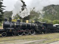 historische Dampflokomotive Kingston Flyer