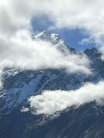 ...und dann zeigt sich der Mount Cook