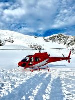 Landung auf dem Foxgletscher..
