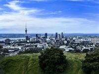 Skyline von Auckland