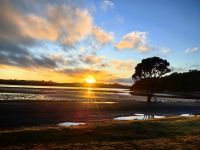 Paihia am frühen Morgen, wir müssen weiter fahren