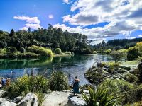Waikato River Wanderung