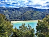 Einsame Bucht im Abel Tasman Nationalpark