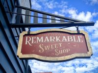 Nostalgisches Schild in Arrowtown