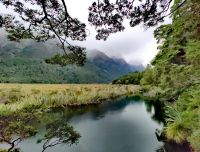 Spiegelsee im Milford Sound Nationalpark