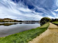 Mittagspause am Lake Dunstan in Cromwell