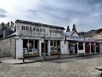 Häuserzeile in Cromwell