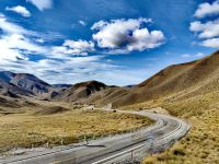 Landschaft am Lindispaß