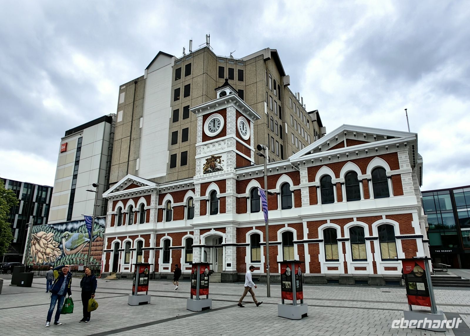 Das alte Hauptpostamt in Christchurch
