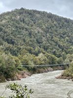 Längste Fußgänger-Hängebrücke Neuseelands 