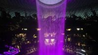 Jewel Wasserfall am Flughafen Singapur