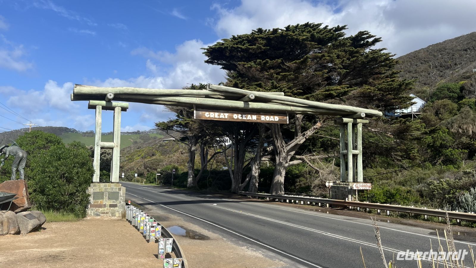 Start der Great Ocean Road