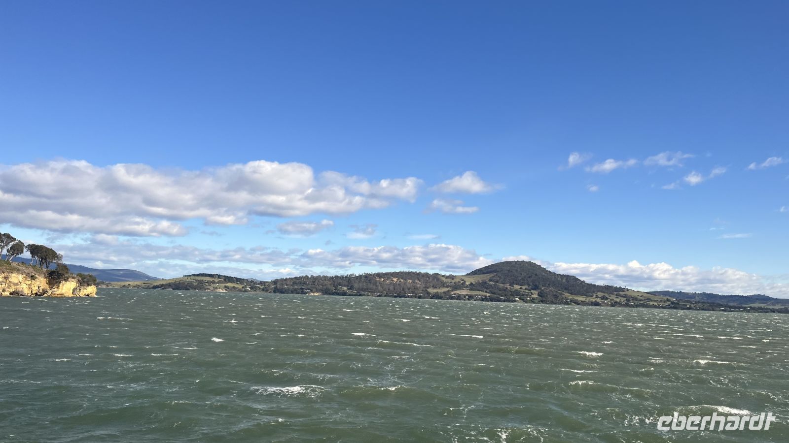 stürmische tasmanische See