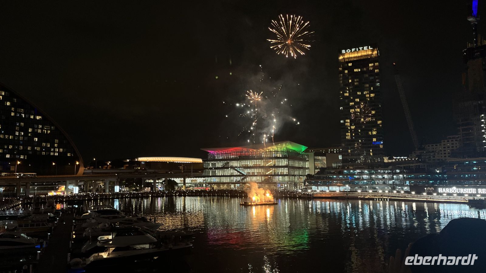 Feuerwerk im Darling Harbour Sydney