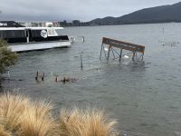 Land unter in Te Anau
