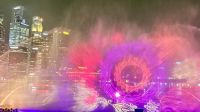 Spectra Lasershow, Singapur  &ndash; &copy; Mareike Schmidt (Eberhardt TRAVEL)