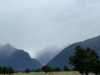 Franz Josef Gletscher im Nebel &ndash; &copy; Anne Fohlert (Eberhardt TRAVEL)