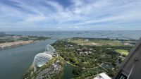 Ausblick vom Marina Bay Sands Hotel