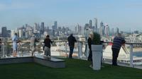 Auslaufen in Melbourne