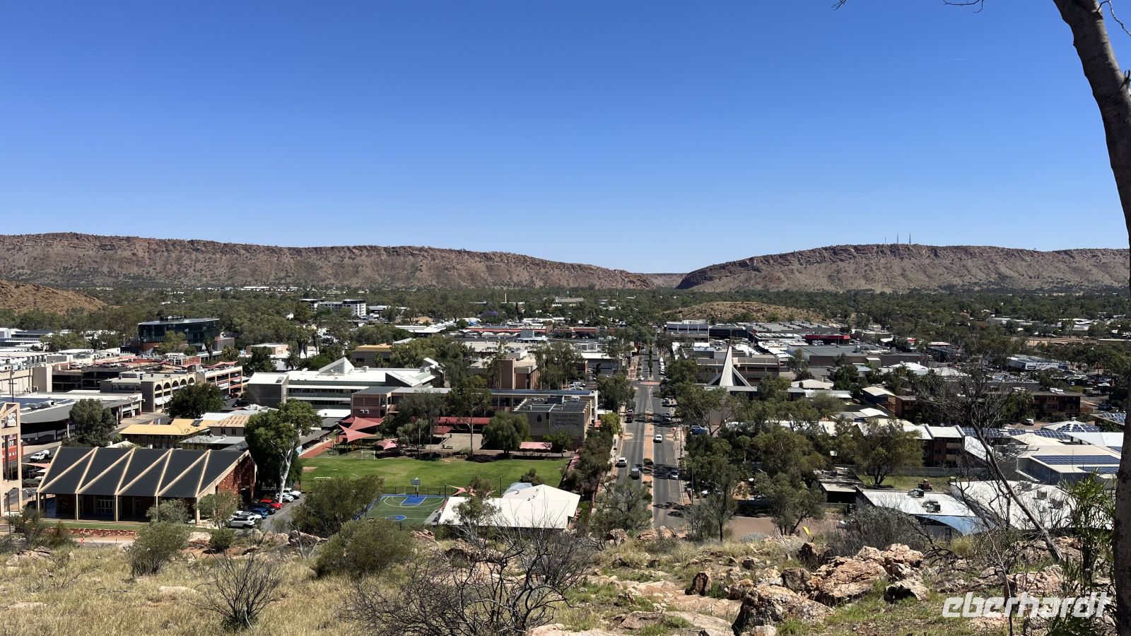 Blick vom ANZAC Hill