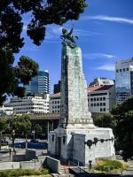 Der Cenotaph in Wellington ist ein Kriegsdenkmal für die Toten in beiden Weltkriegen