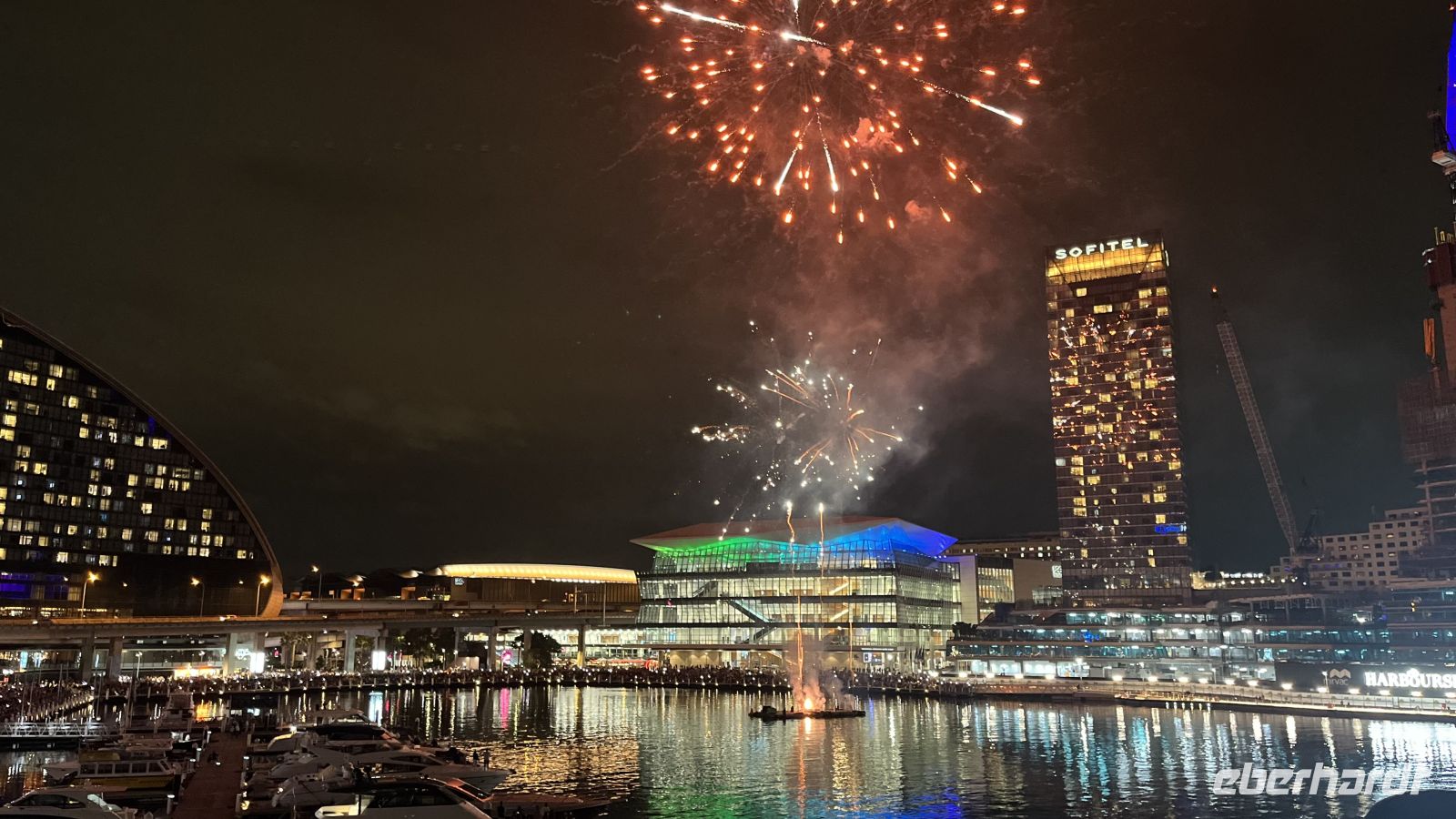 Feuerwerk im Darling Harbour Sydney