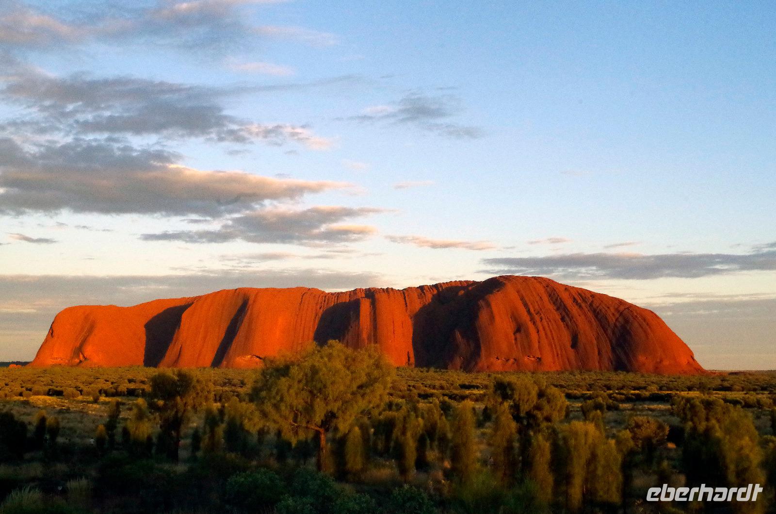 Sonnenaufgang am Ayers Rock