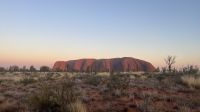 Sonnenaufgang am Uluru