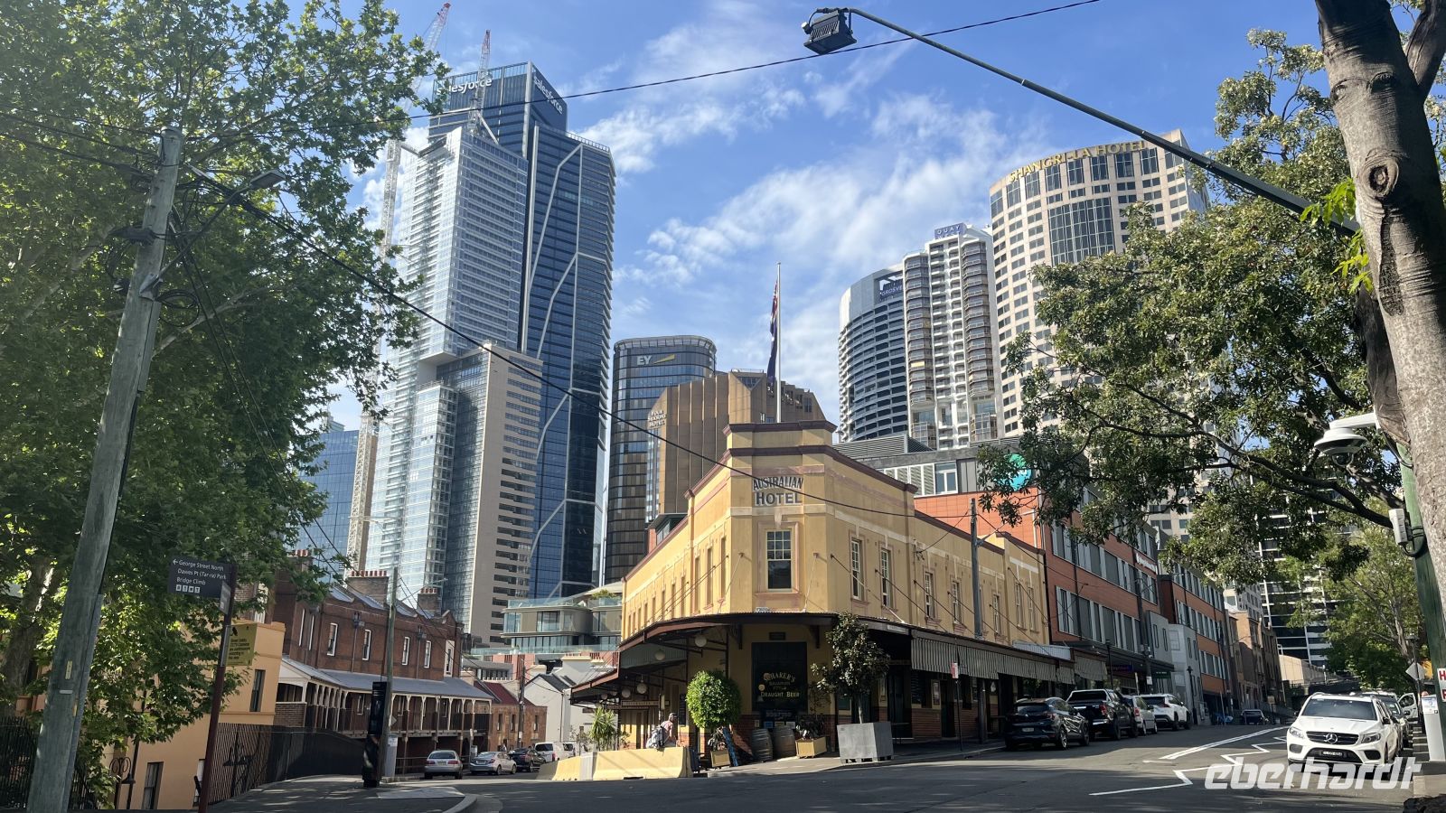 Stadtviertel The Rocks