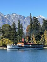 das Dampfschiff TSS Earnslaw 