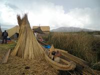 Uros im Titicacasee