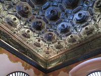 Stadtrundgang_durch_Lima-Kloster_Santo-Domingo_Kassettendecke