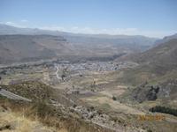 116_Unsere Fahrt in das Colca Tal - Blick auf Chivay
