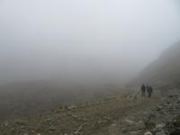 Überschreitung Salkantay Pass mit bester Sicht :)