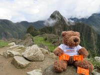 Machu Picchu mit Reisebär und Traubenzucker