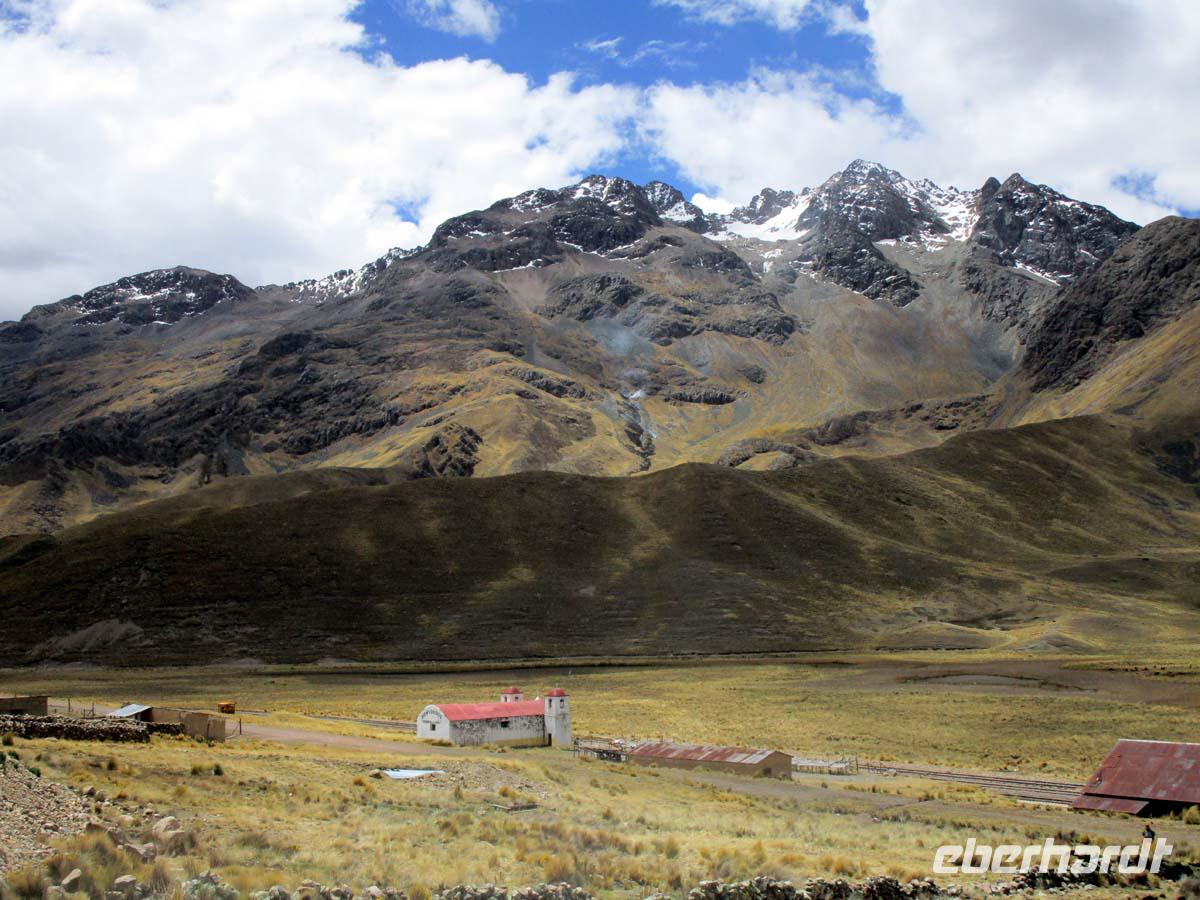 Landschaft am La Raya Pass