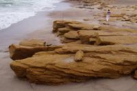 Interessante Felsformation an der Playa Roja