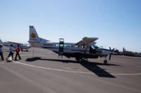 Unser Flieger über die Nazcalinien