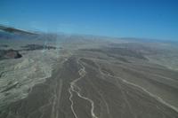 Weitläufigkeit des Nazca-Geländes