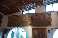 Szene auf dem Meer, Textilie der Nazca-Kultur