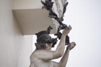 Von der Flamme (Llama) zum Lama (Llama) der Freiheit, Plaza San Martín, Lima