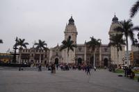 Bischofspalast und Kathedrale, Lima 