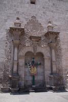 Zugemauerter Zugang zur Klosterschule, nach der Enteignung der Jesuiten 