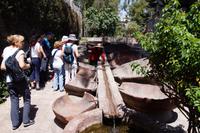 Hier wuschen die Dienerinnen der Nonnen 