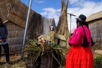 Wie eine Schilfinsel gebaut wird