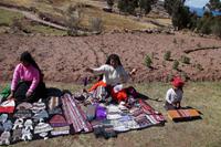 Arbeit mit der Fallspindel