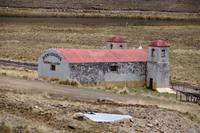 Kirche am La Raya-Pass