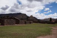 Das Rundhaus ist ein Vorratsspeicher, Raqchi