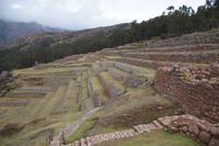Terrassenwirtschaft in Chinchero